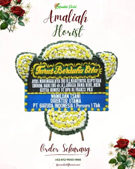 Papan Bunga Duka Kuta Tengah